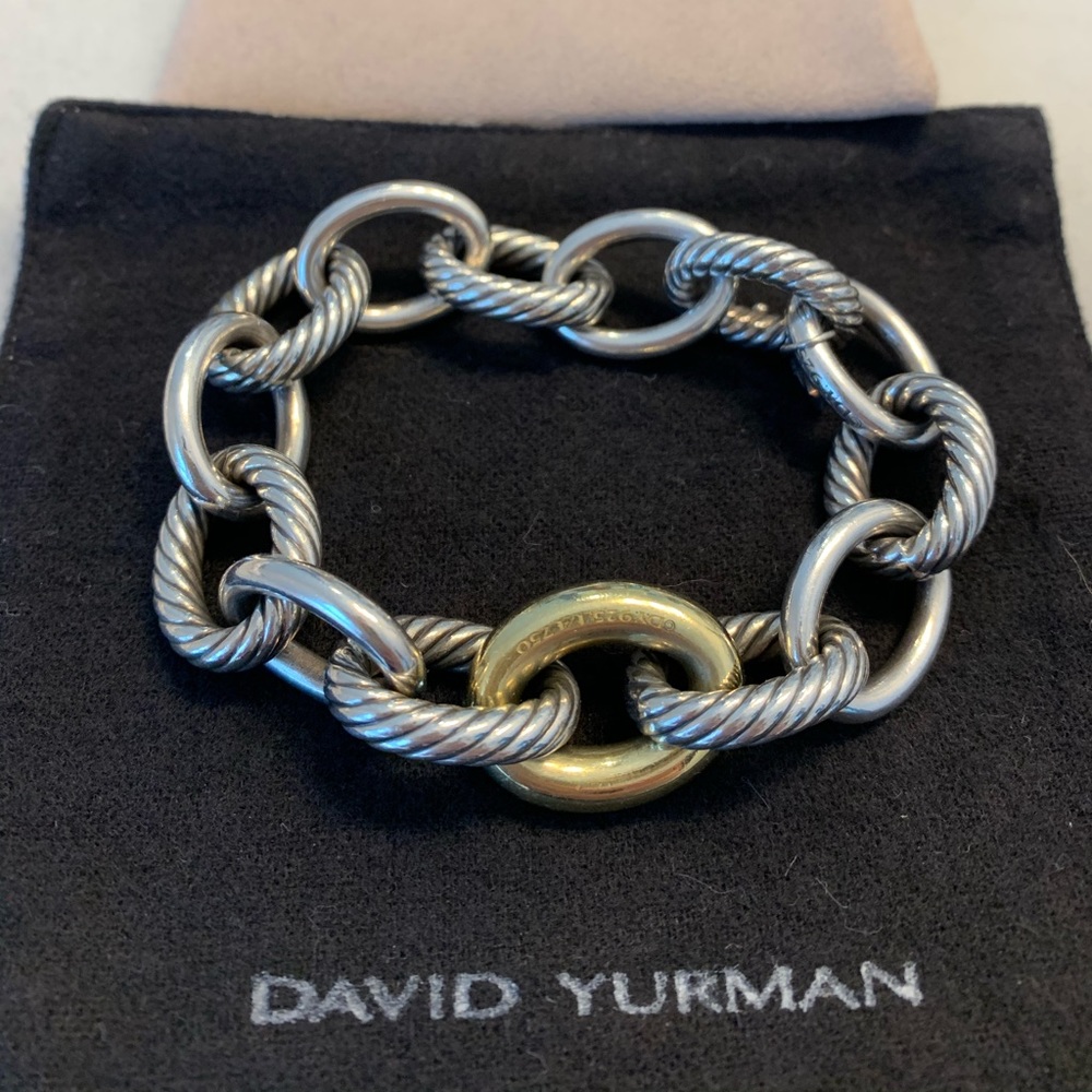 David yurman extra large oval link bracelet